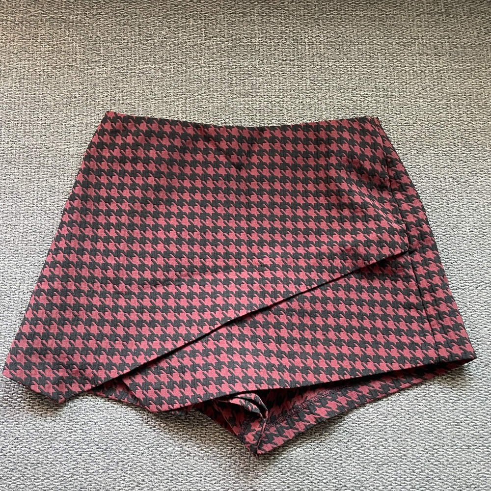 Houndstooth Skort